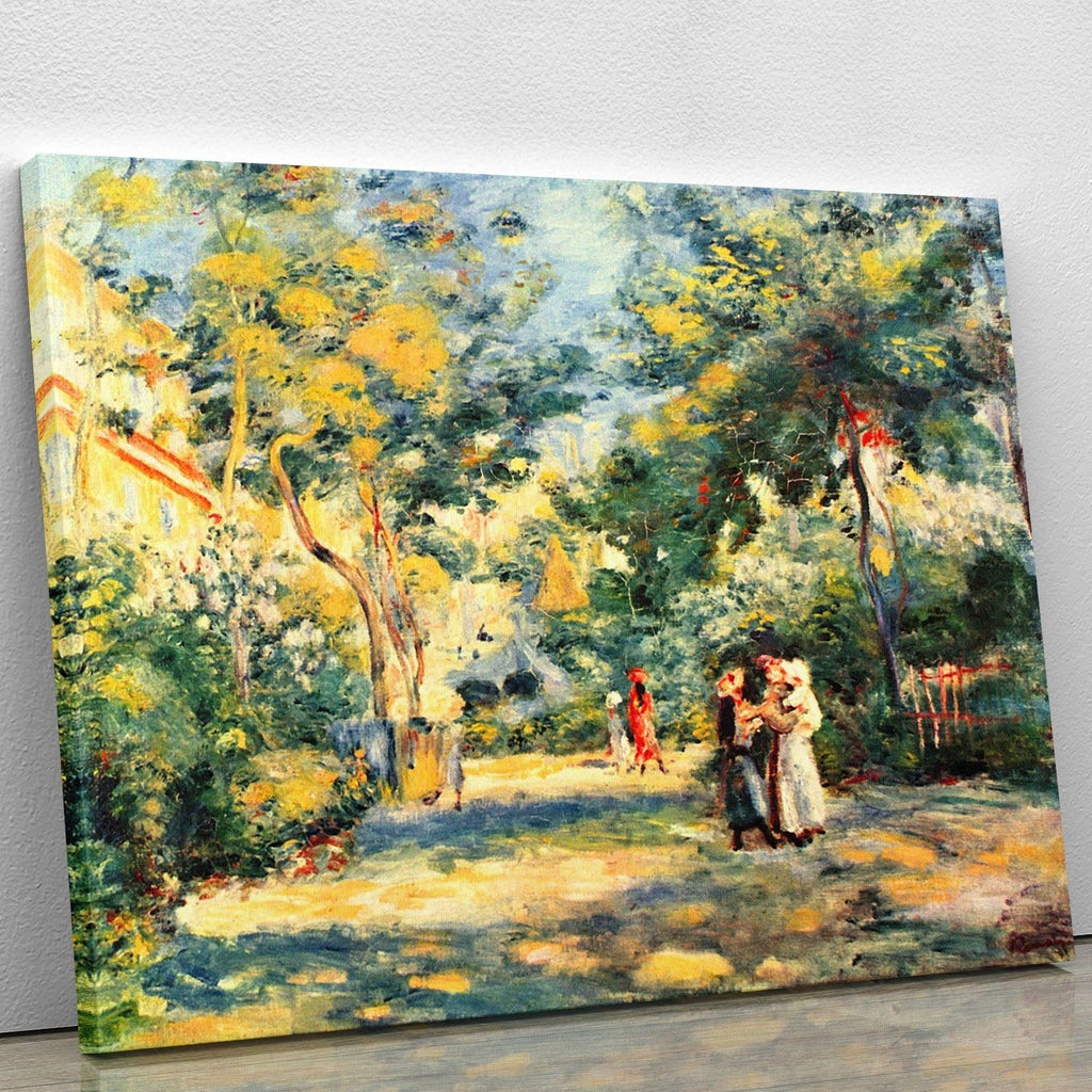 Renoir Figures in the Garden Wall Art