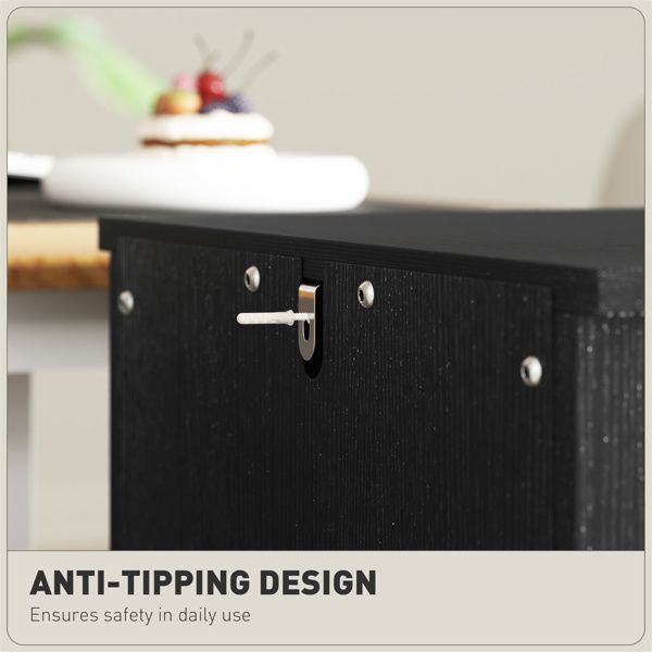 Distressed Barn Door Two-Drawer File Cabinet