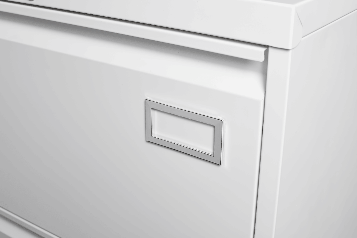 Three-Drawer Locking Lateral File Cabinet