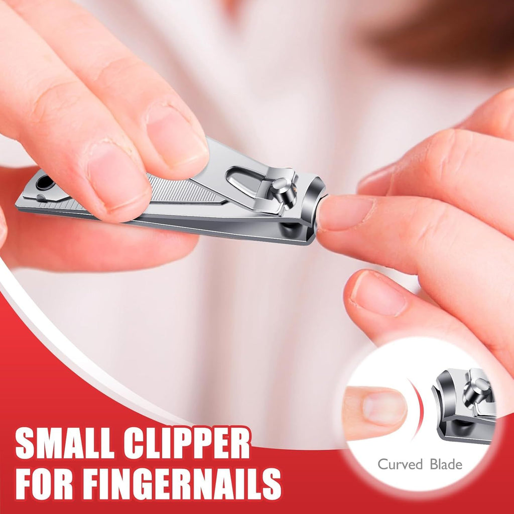 Eight-Piece Nail Clipper Set with Files