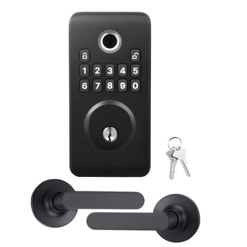 Fingerprint Door Lock with Keyless Entry and Auto-Lock