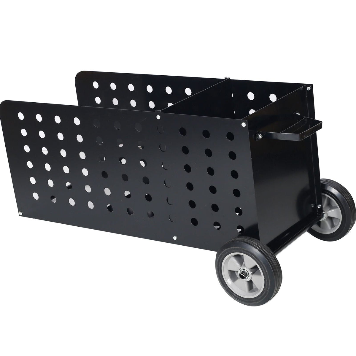 Firewood Cart,fireplace log rolling cart,wood rack,practical in door outdoor rolling cart