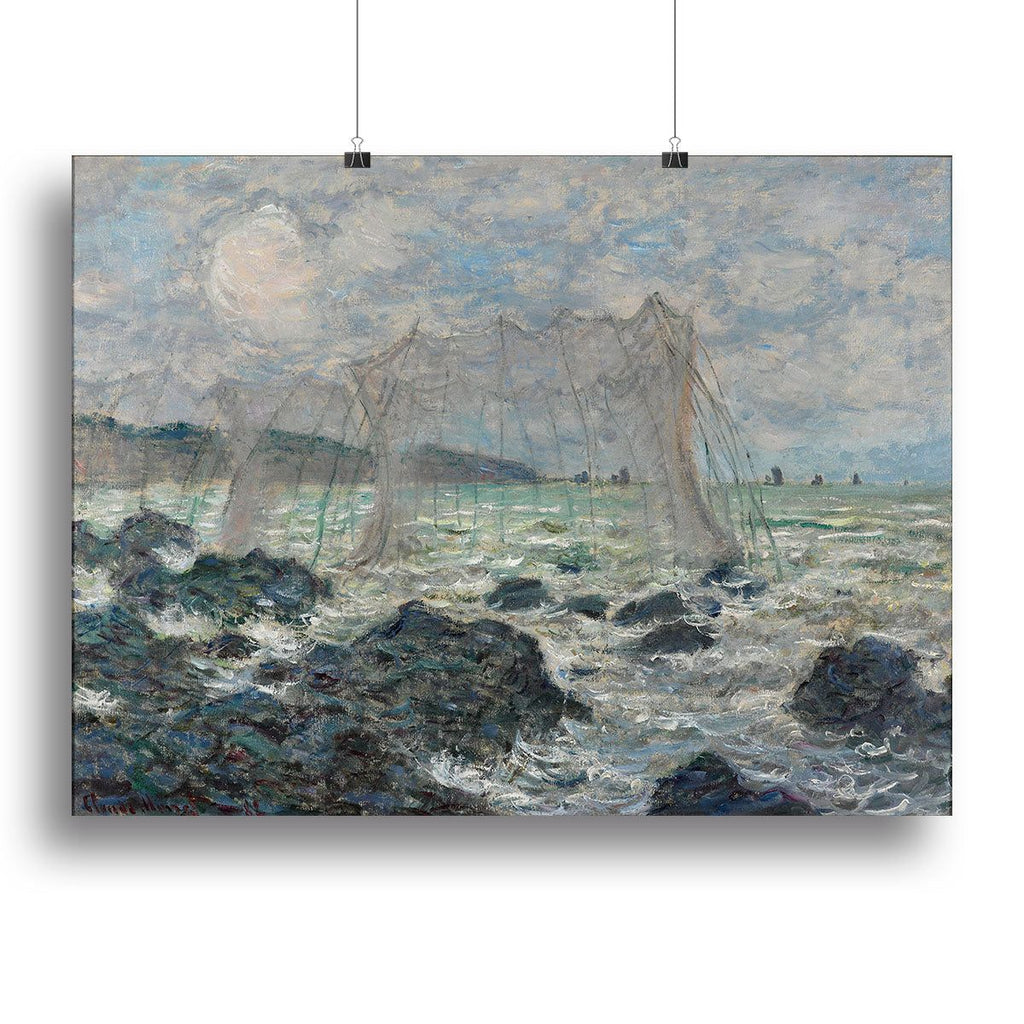 Monet Fishing Nets at Pourville Wall Art