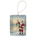 Fishing Santa and Crappie Christmas Ornament