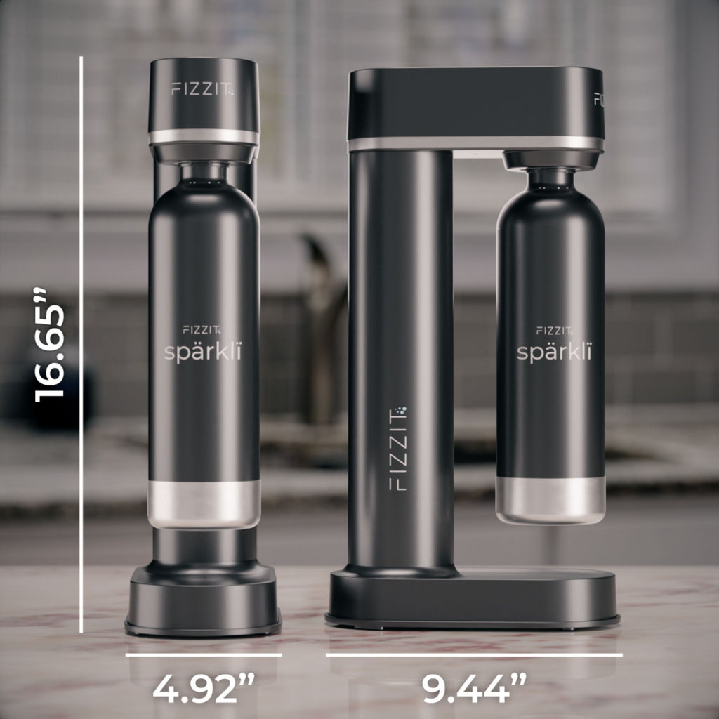 FIZZIT™ Spärklï Carbonated Water Soda Maker – everyday Sparkling Water at Home