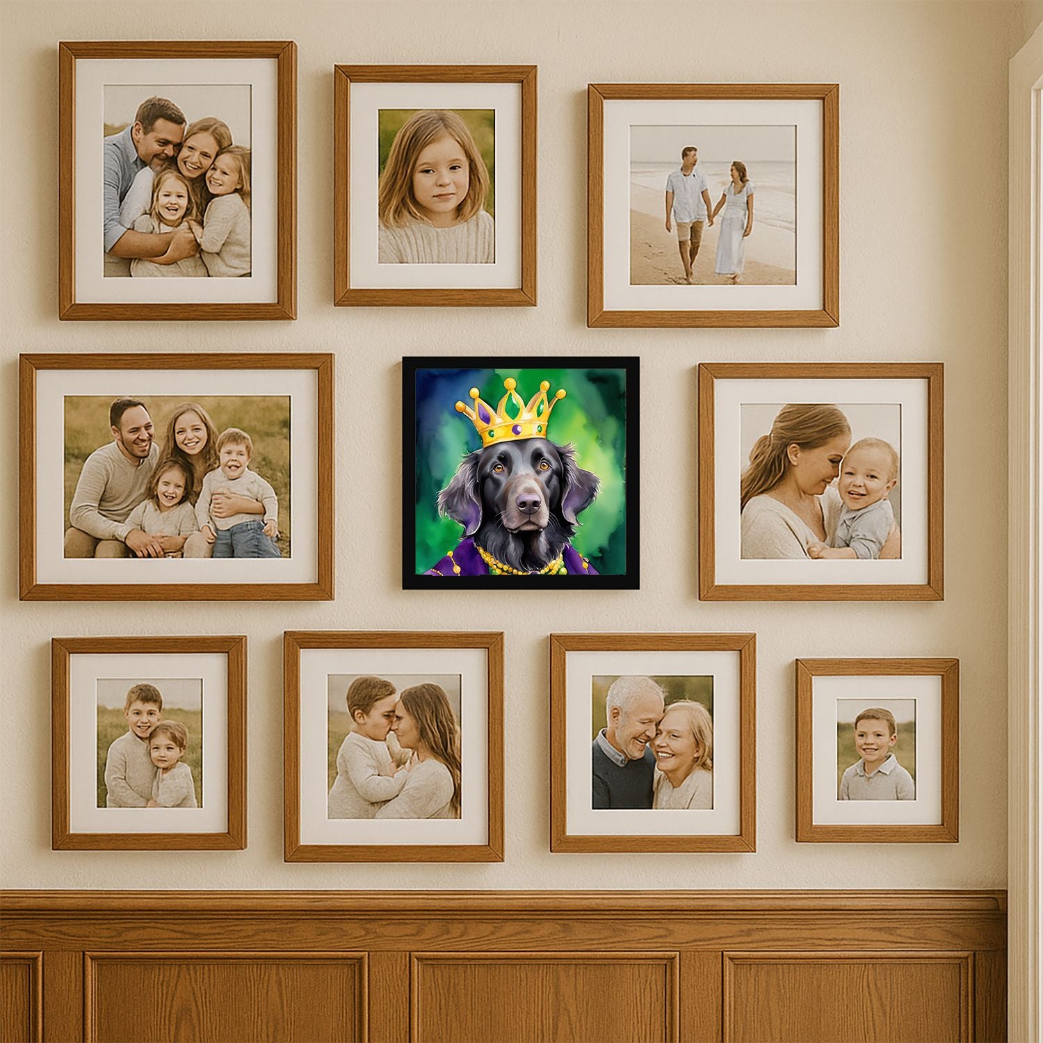Framed Wall Art Print – Ready to Hang for Kitchen or Bathroom