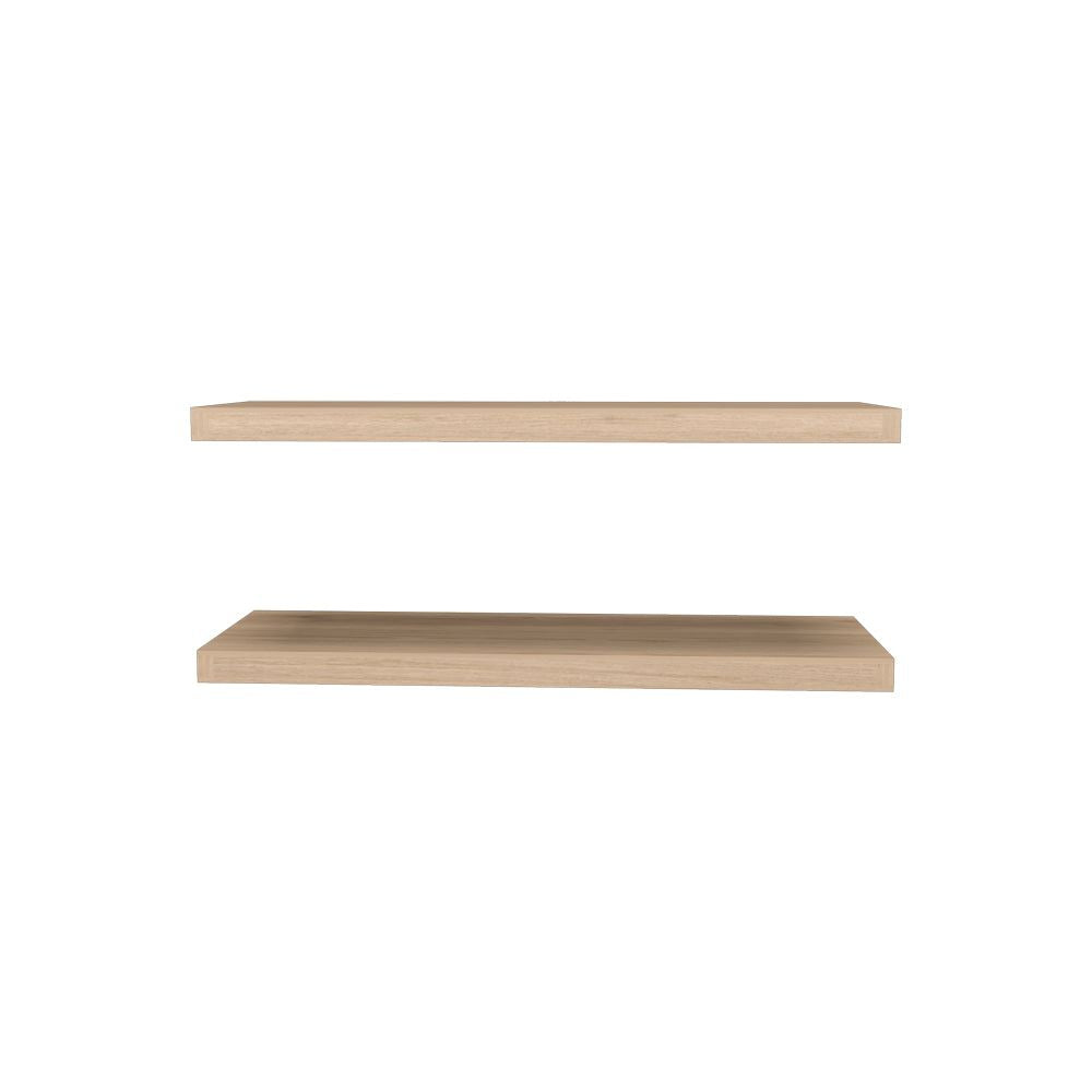 Floating Shelf Dallas, Living Room, Light Pine