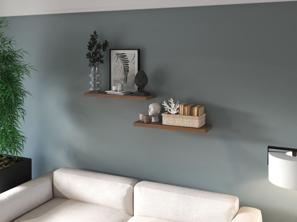 Floating Shelf Dallas Set of Two – Modern Living Room Decor