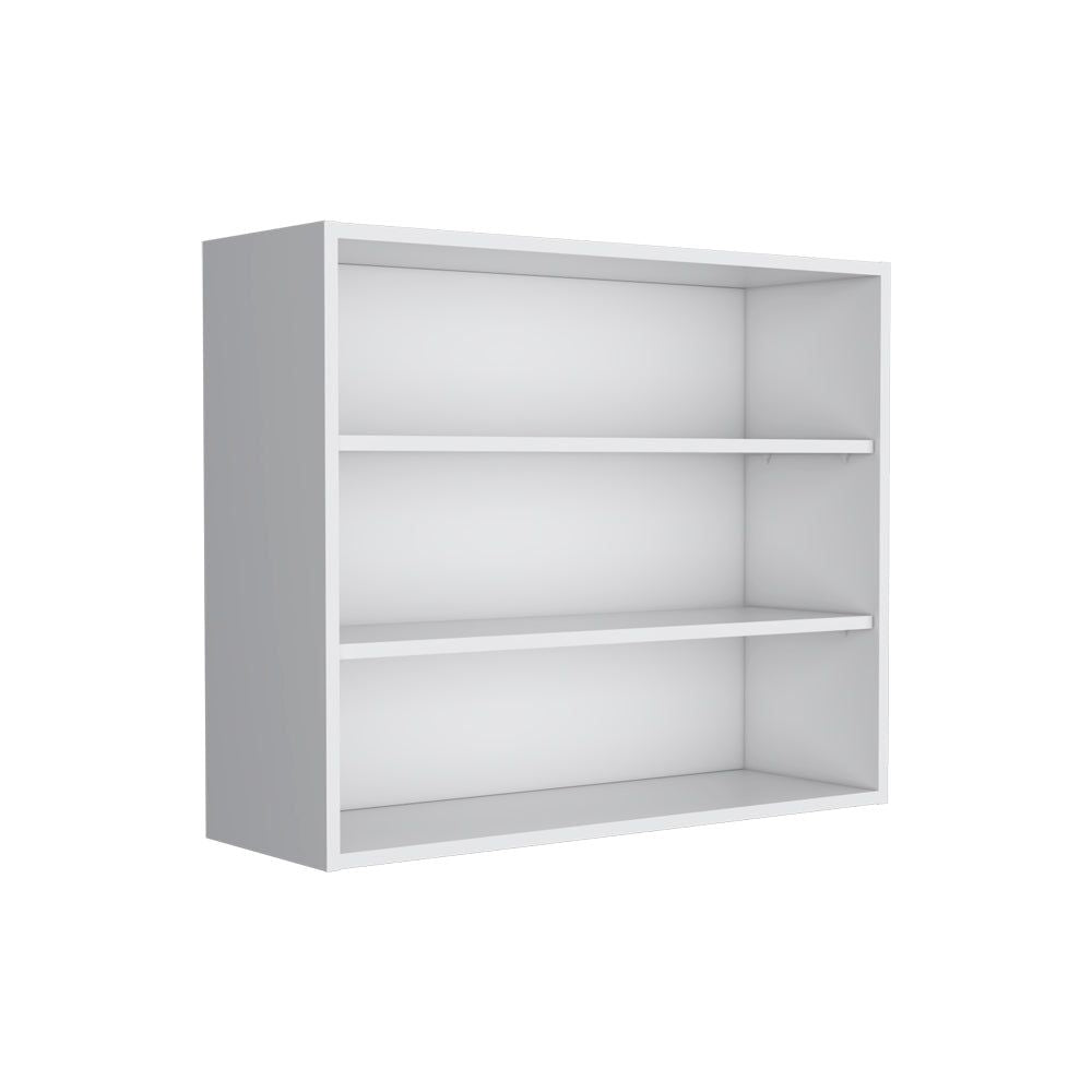 Three-Shelf Floating Wall Shelf for Kitchen Organization