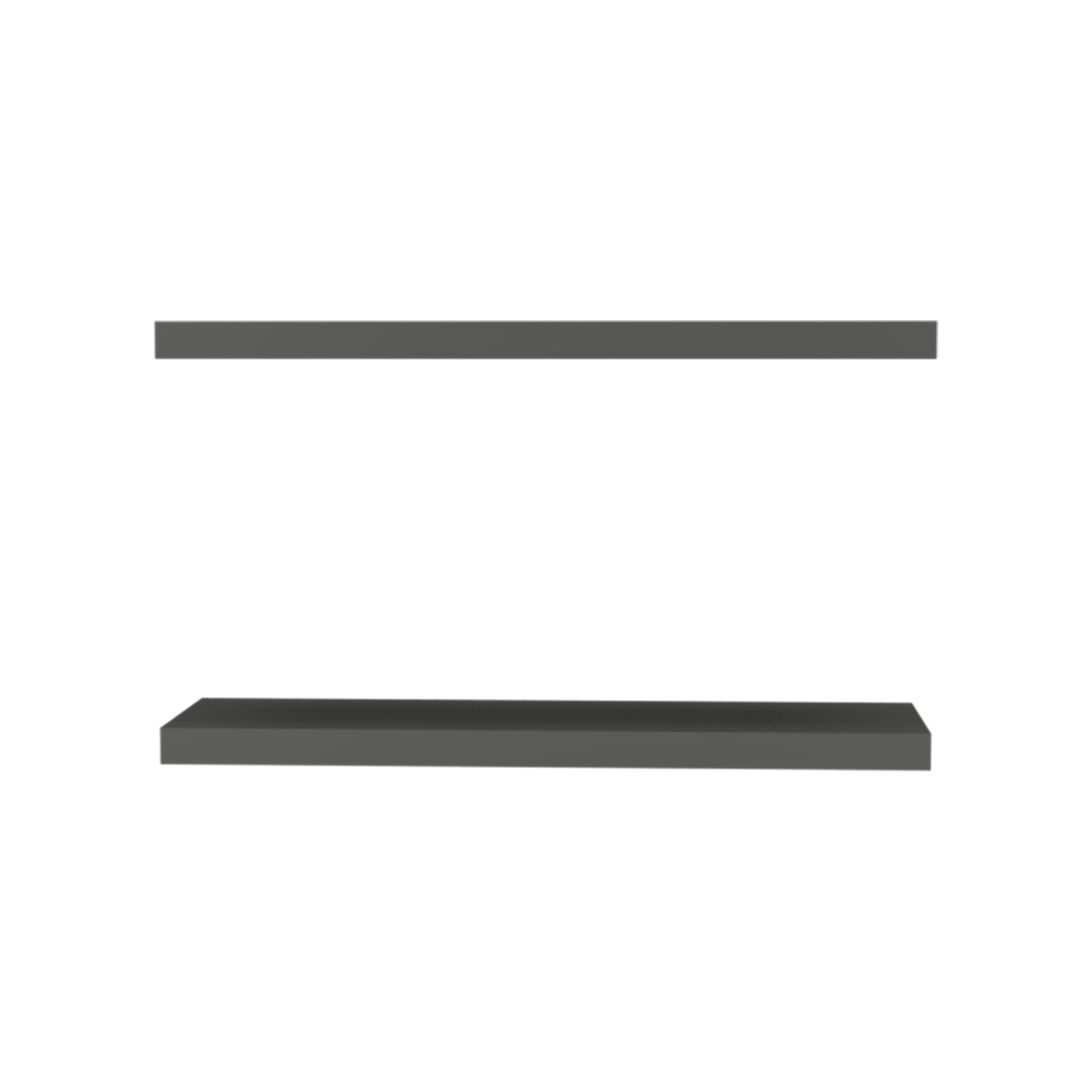 Floating Shelves Set - 2 Shelf Wall Mount Display