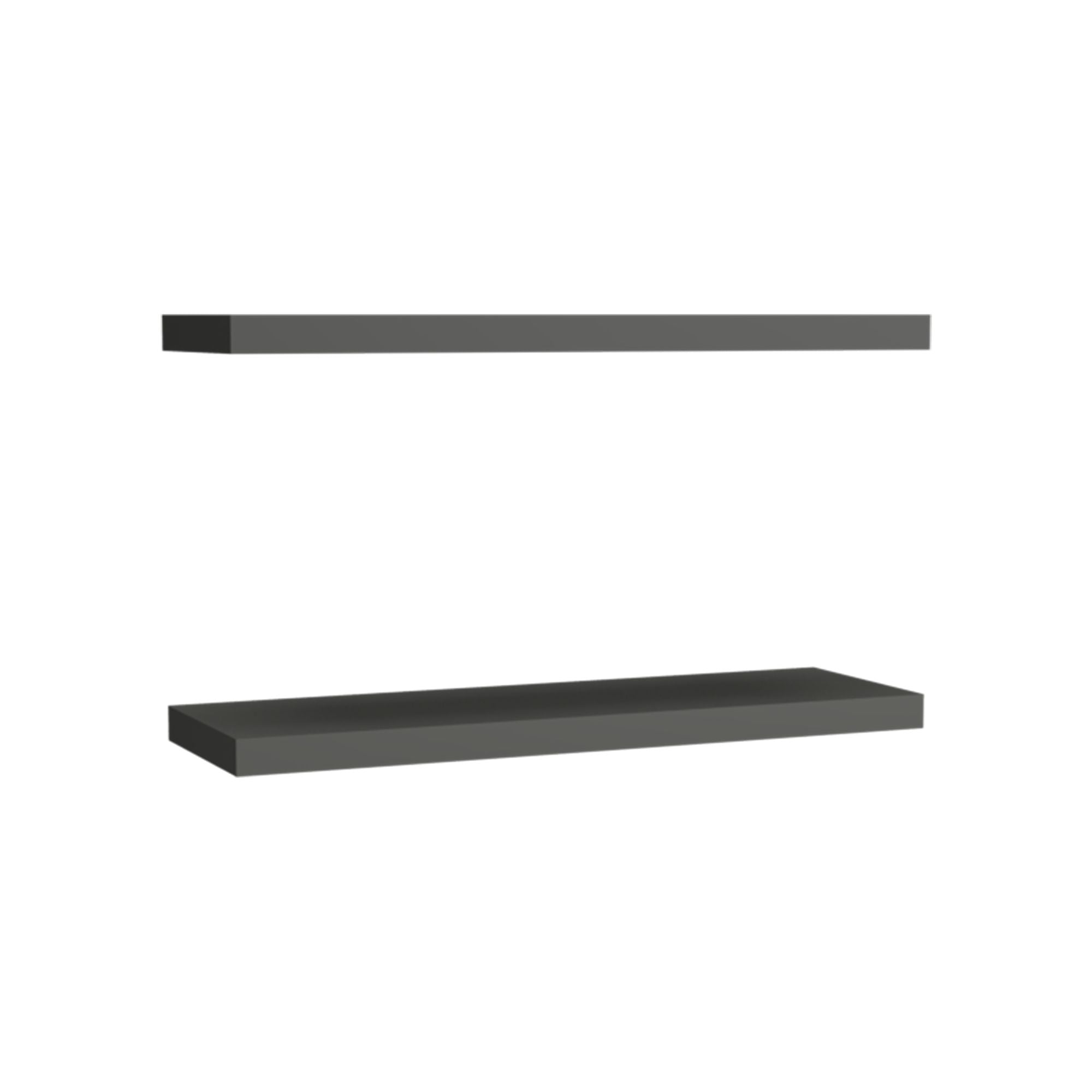 Floating Shelves Set - 2 Shelf Wall Mount Display