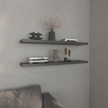 Sleek Floating Shelves for Spacious Display