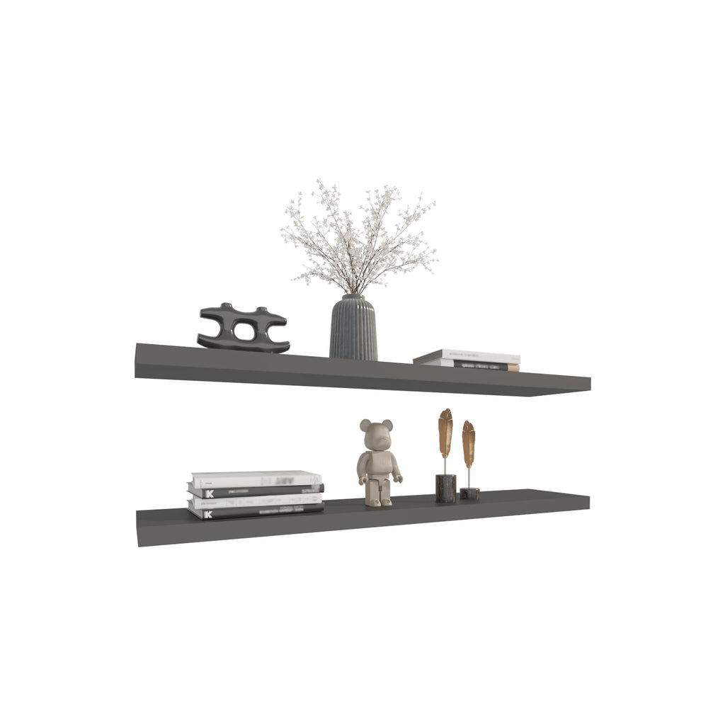 Sleek Floating Shelves for Spacious Display