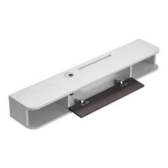 Wall Mount TV Stand with Storage Cabinets & Cable Management