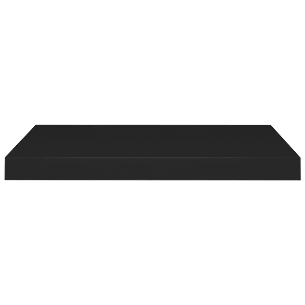 Stylish Floating Wall Shelves Set of 2 for Displaying Books and Collectibles