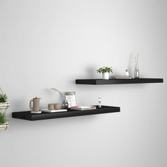 Floating Wall Shelves 2-Pack – Stylish Display for Any Room