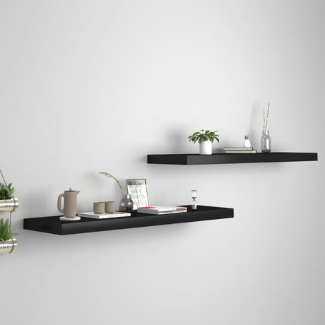 Floating Wall Shelves 2-Pack – Stylish Display for Any Room