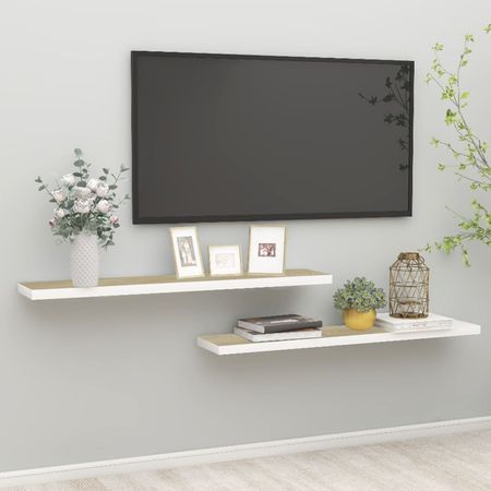 Floating Display Shelves with Hidden Mounting