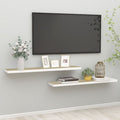 Floating Display Shelves with Hidden Mounting