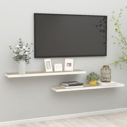 Floating Display Shelves with Hidden Mounting
