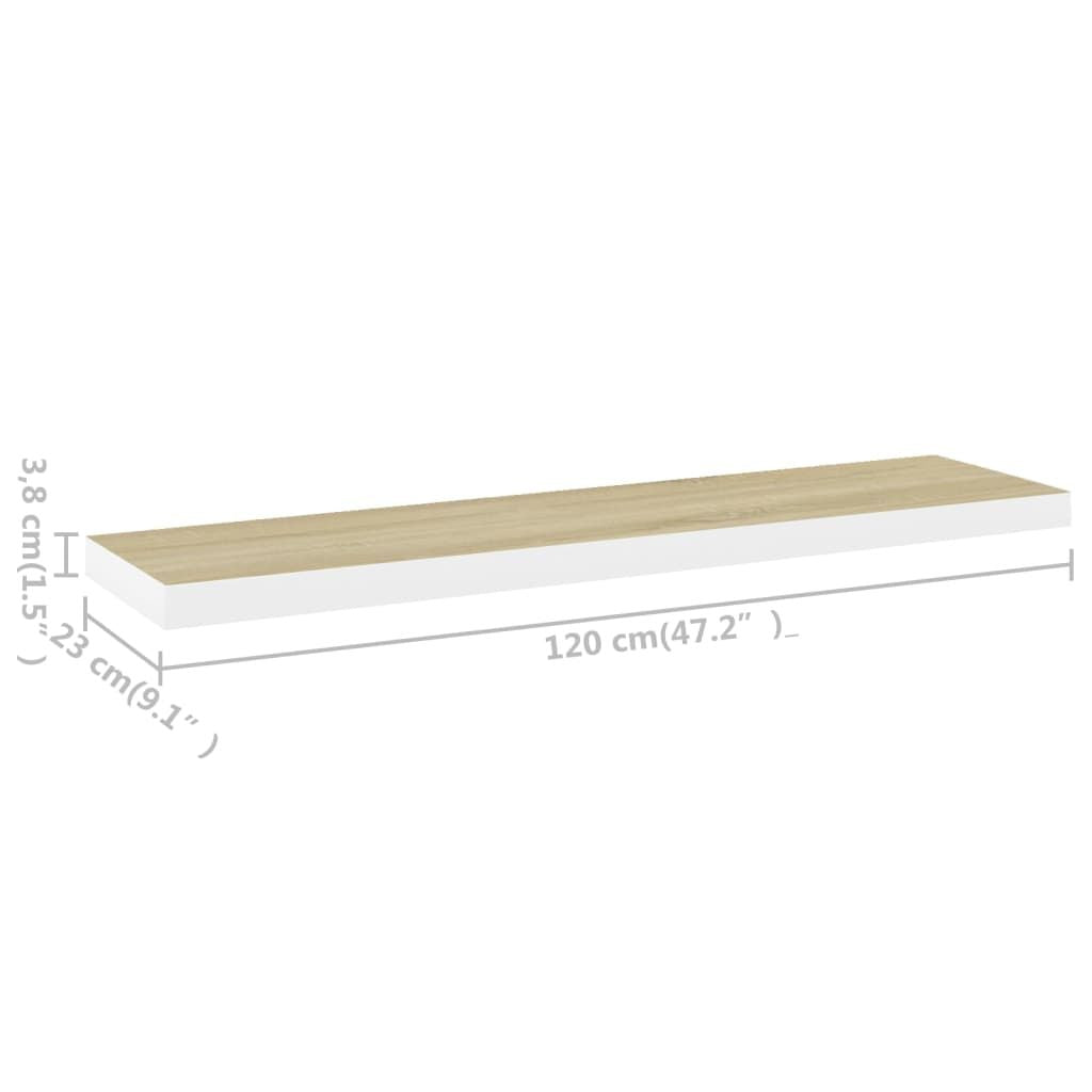 Floating Display Shelves with Hidden Mounting