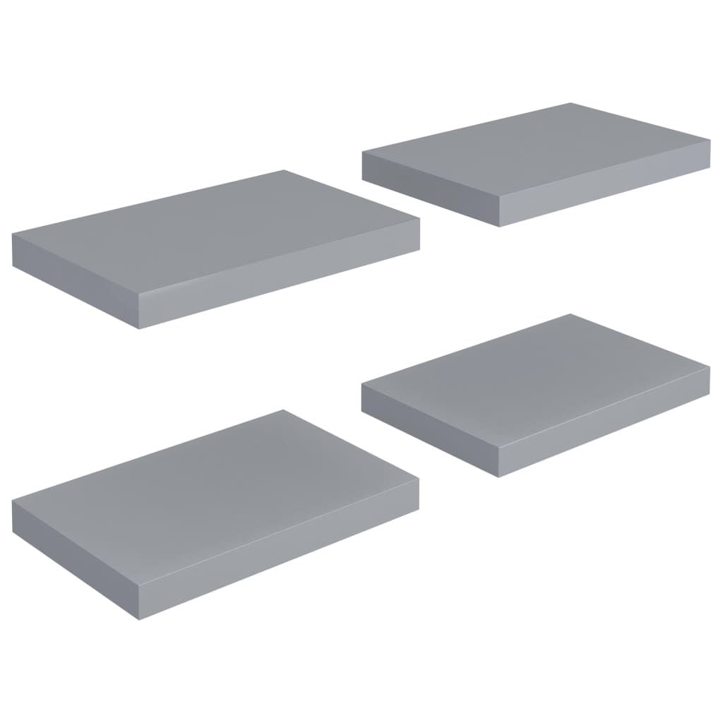 Modern Floating Shelves for Home Decor – Set of 4