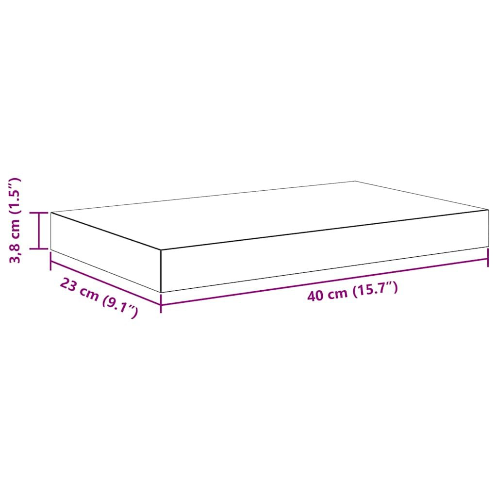 Modern Floating Shelves for Home Decor – Set of 4
