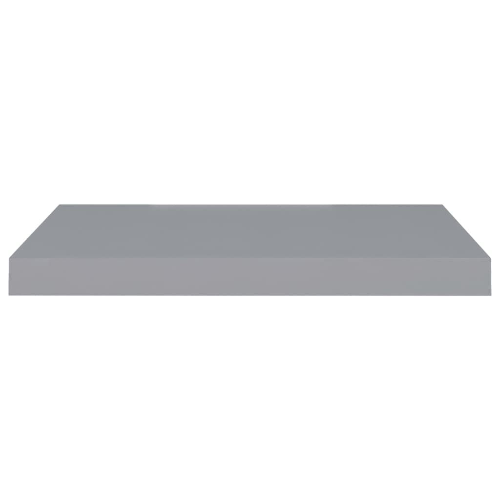 Gray Floating Wall Shelves Set of 4 – Display Collectibles with Style