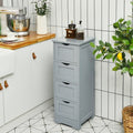 Modern White Storage Cabinet with Spacious Drawers