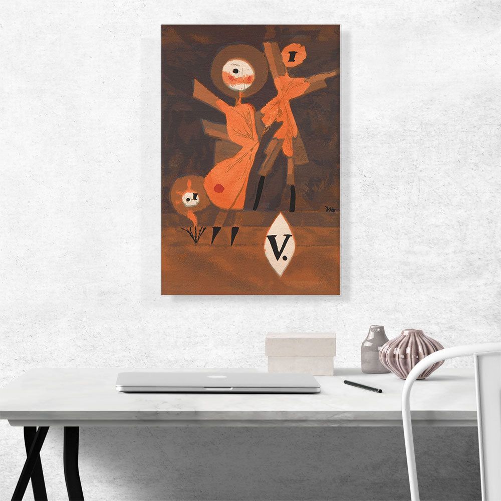 Flower Family V 1922 Botanical Wall Art