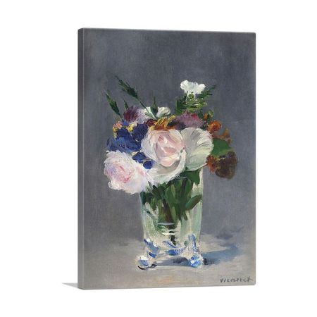 Flowers in a Crystal Vase 1882