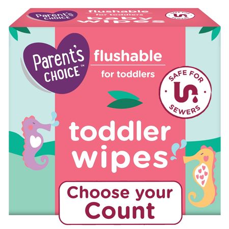 Melonberry-Scented Flushable Personal Wipes