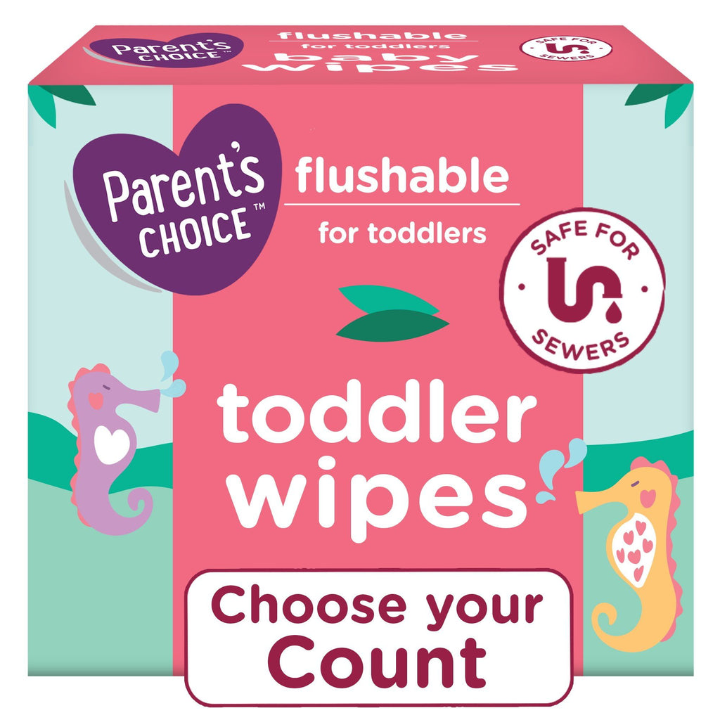 Melonberry-Scented Flushable Personal Wipes