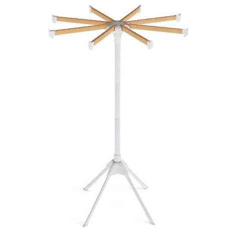 Foldable Bamboo Laundry Drying Rack with 40 Hanger Slots
