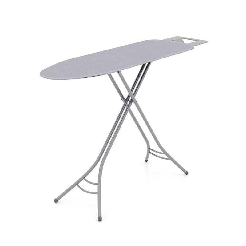 Foldable Household Ironing Board with Iron Rack