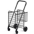Effortlessly Organize Your Pantry with This Double Basket Storage Cart