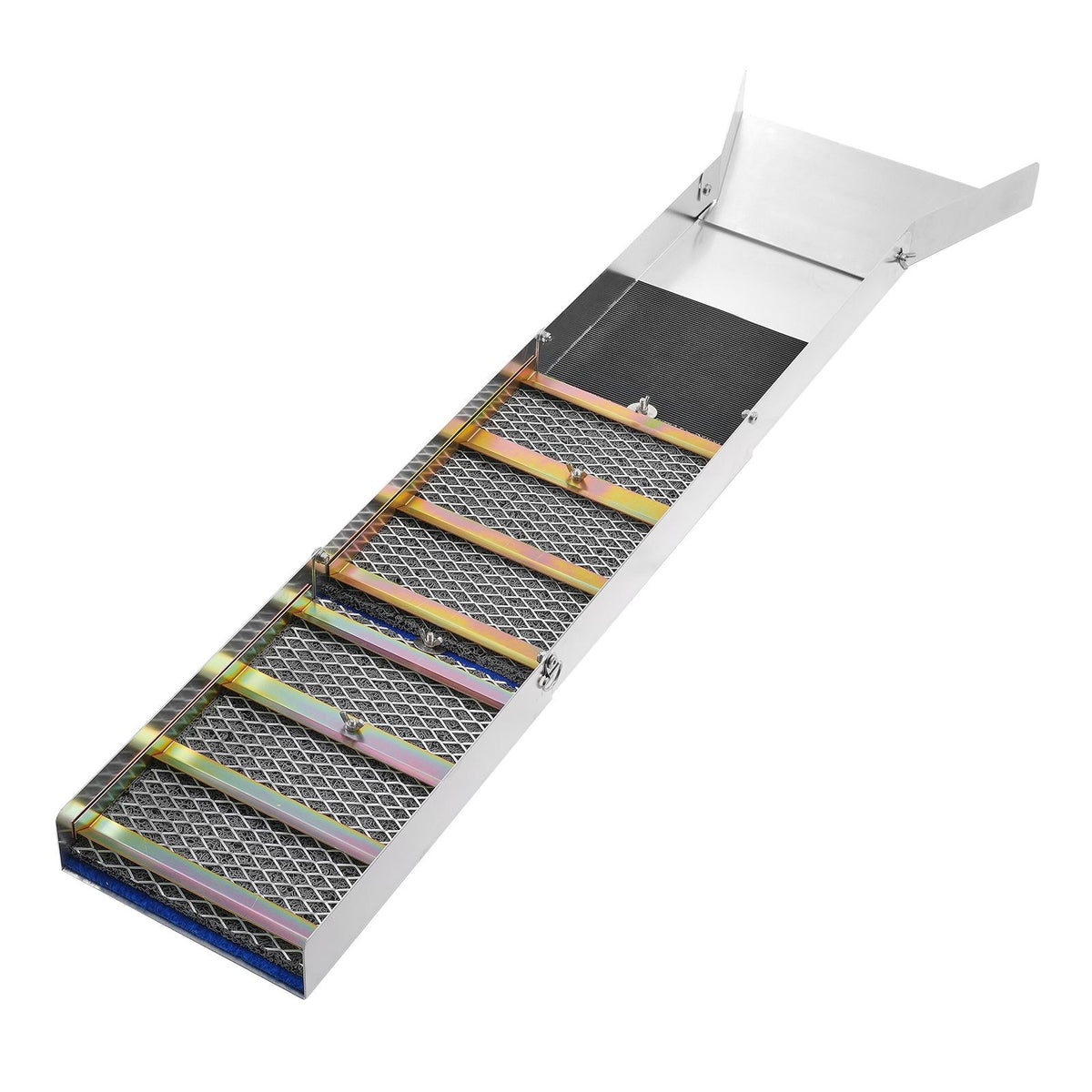 Folding Sluice Box Prospecting Kit with Field Accessories