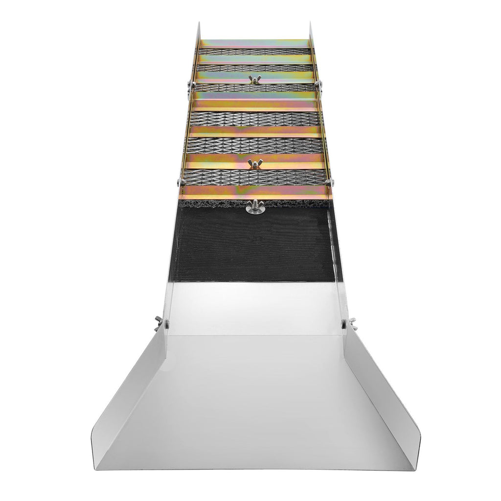 Folding Sluice Box Prospecting Kit with Field Accessories