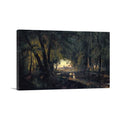 Forest Path Near Spandau Canvas Wall Art