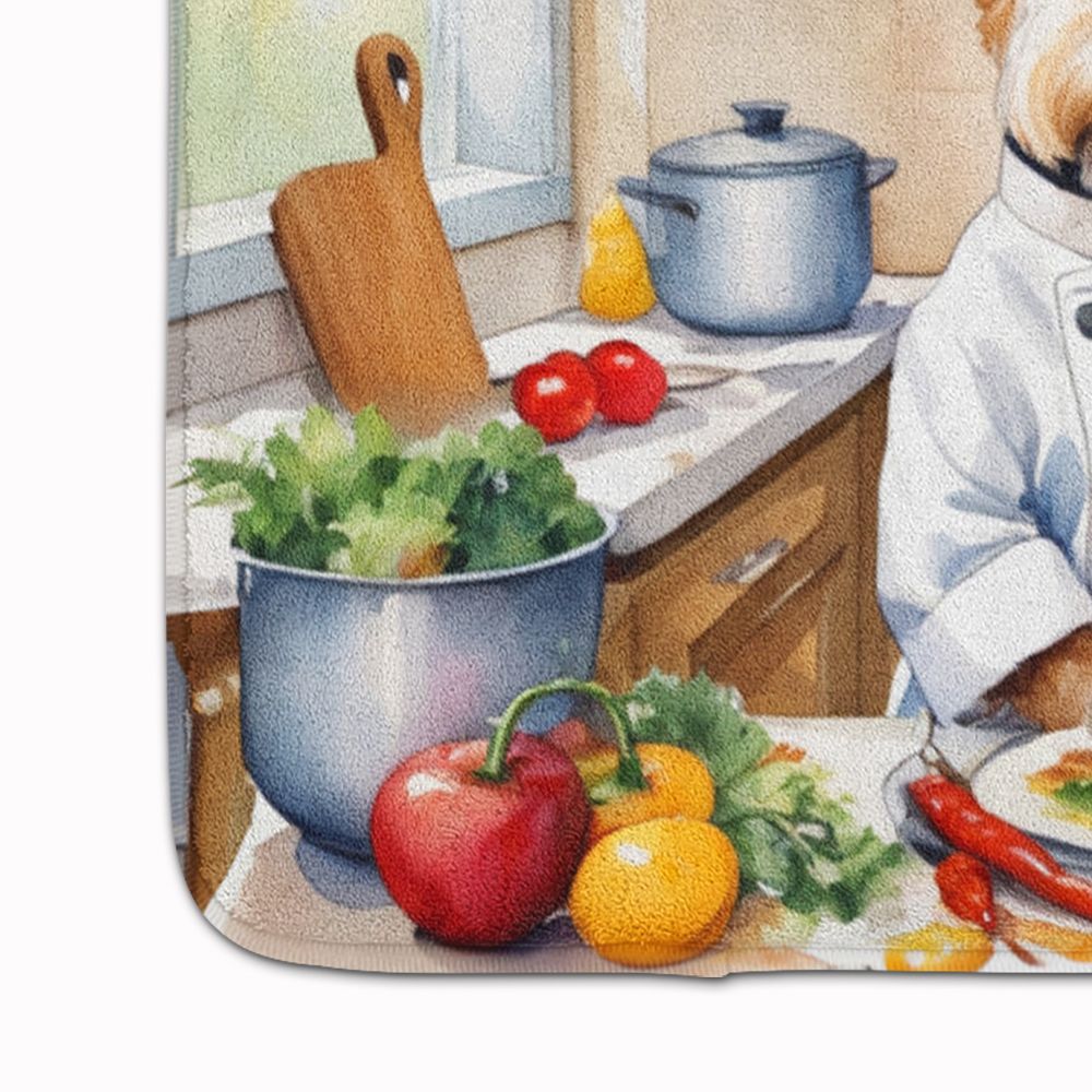 Fox Terrier Chef Kitchen and Bath Mat