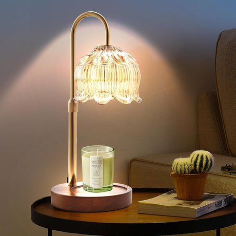 Fragrance Candle Warmer Lamp with Timer and Dimmer