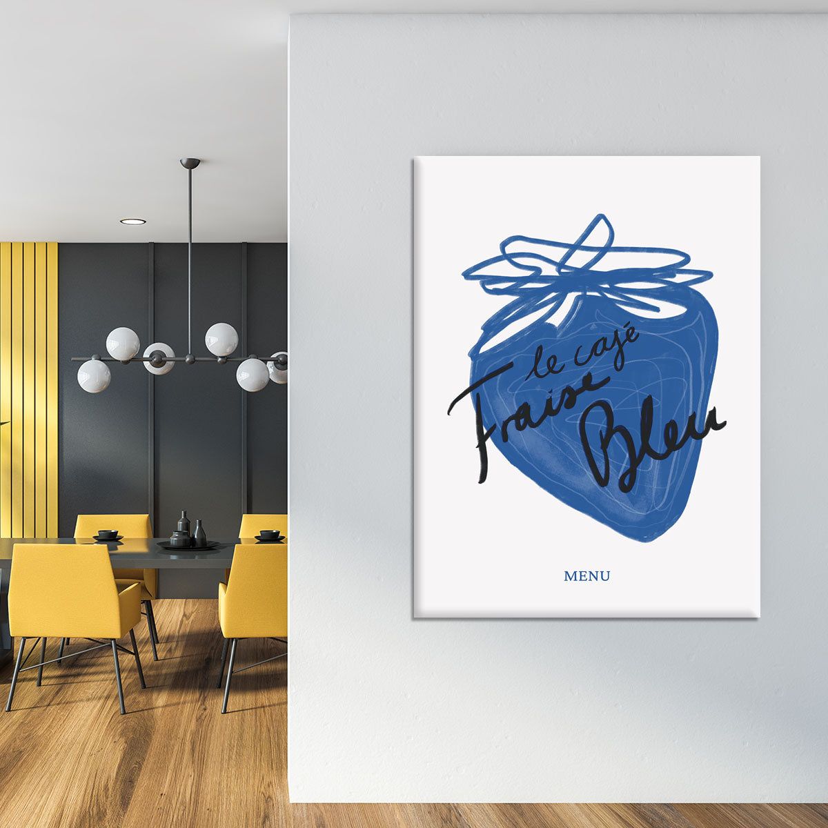 Fraise Wall Art with Vibrant, Intricate Detail