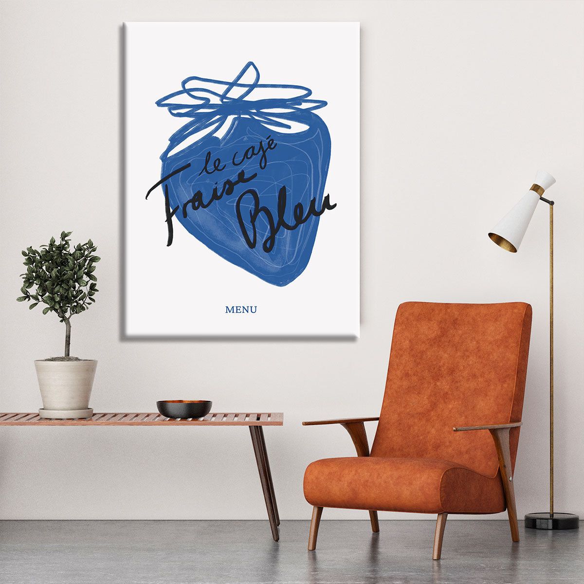 Fraise Wall Art with Vibrant, Intricate Detail