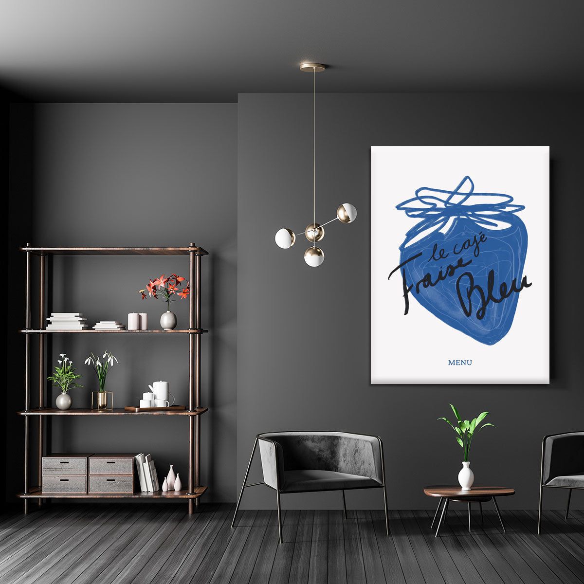 Fraise Wall Art with Vibrant, Intricate Detail