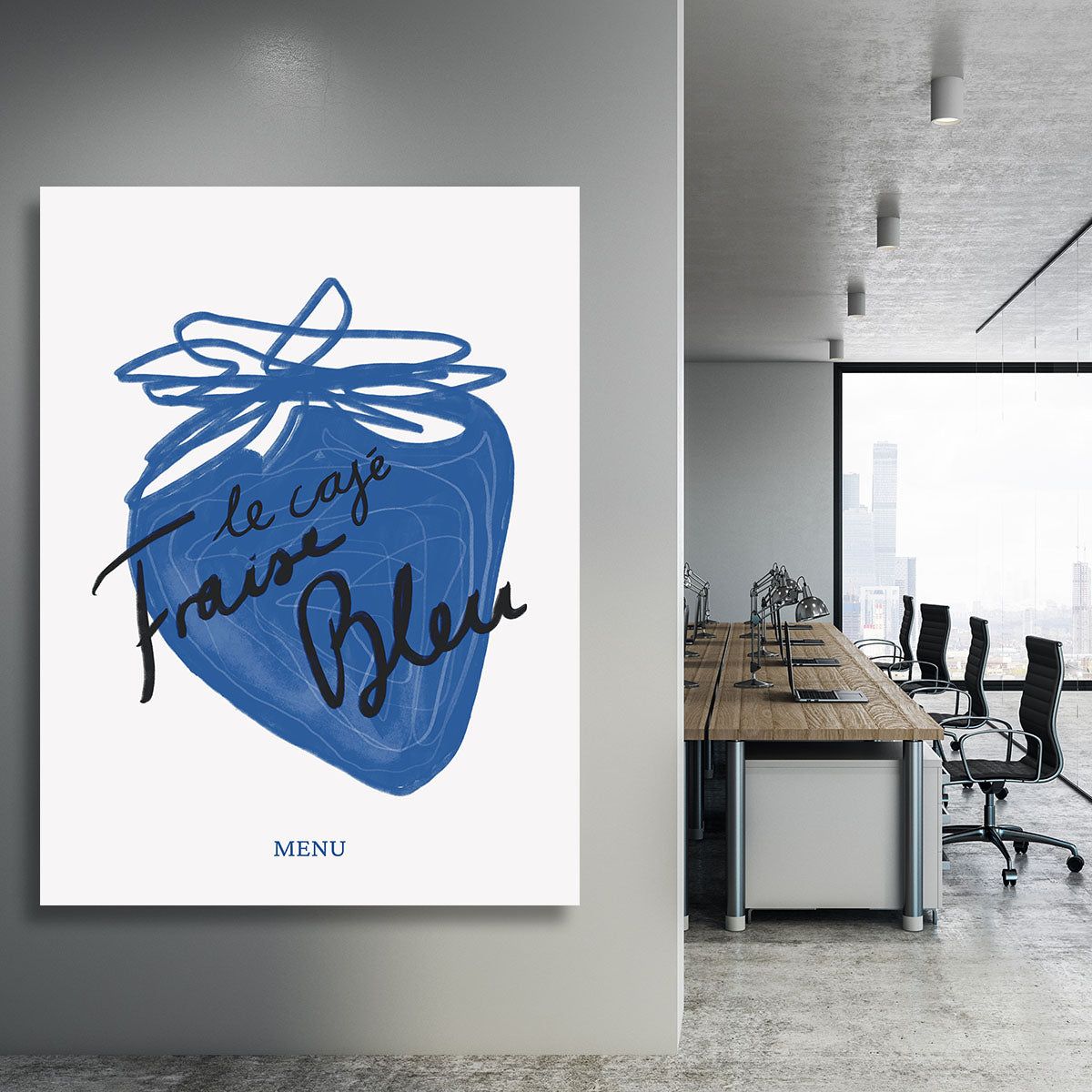 Fraise Wall Art with Vibrant, Intricate Detail