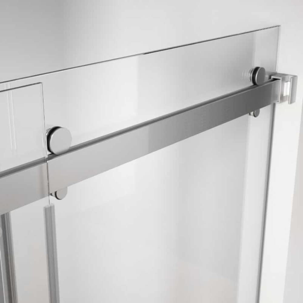 Frameless Double-Sliding Shower Door