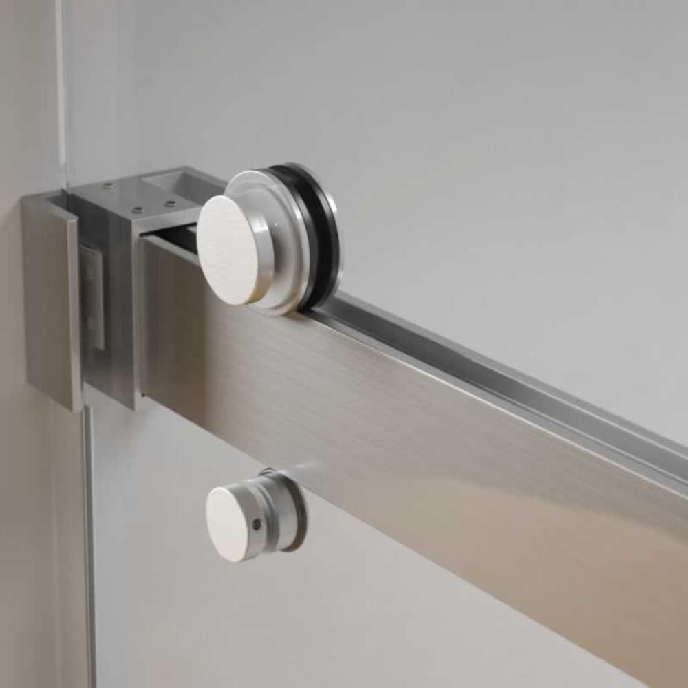 Frameless Double-Sliding Shower Door