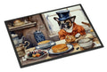 French Bulldog Pumpkin Halloween Doormat