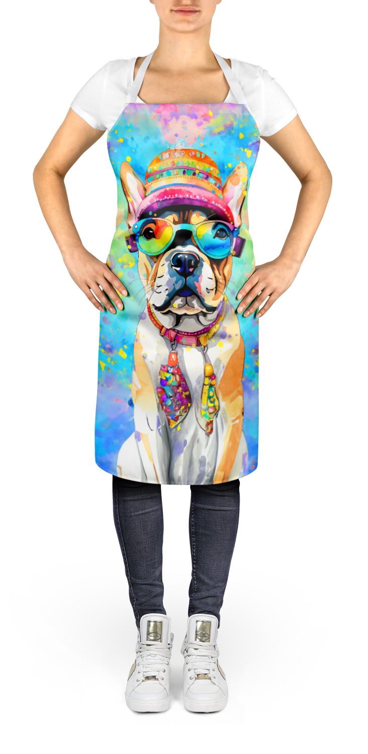 French Bulldog Hippie Dawg Kitchen and Craft Apron