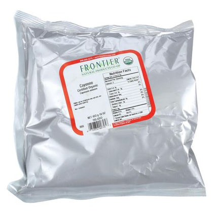 Frontier Organic Ground Cayenne Chili Powder